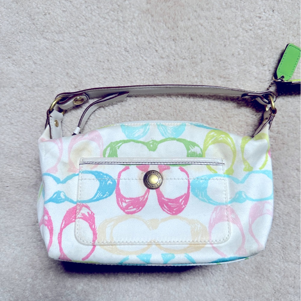 Authentic Coach Pastel Mini Bag